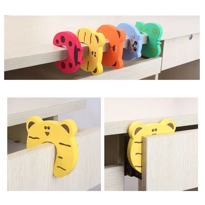 Baby Safety  Door Stopper Security Cute Animal