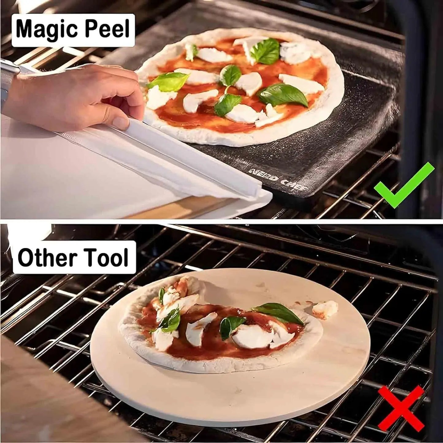 Effortless Pizza Perfection: Our Sliding Pizza Peel!